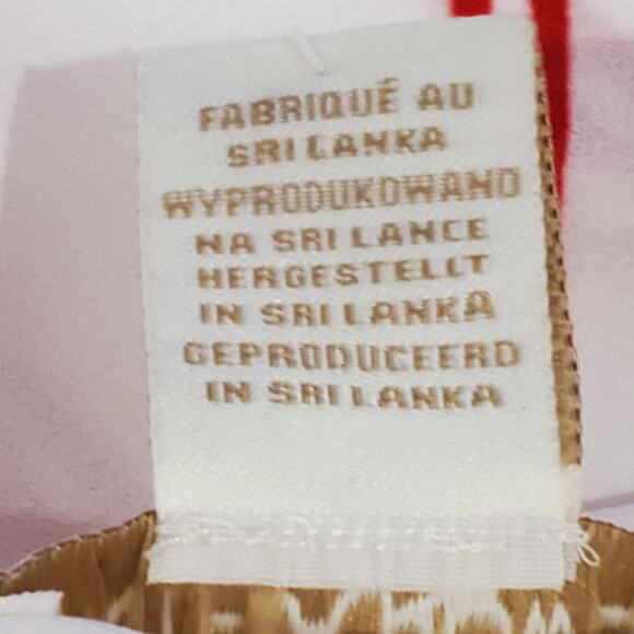 Cynthia Rowley Red Stripe Chevron Lined Tank Tunic Flowy Career XL - Picture 6 of 8